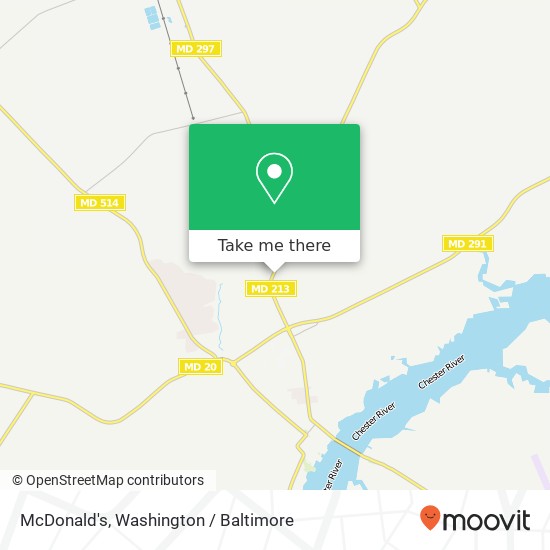 McDonald's, 875 Washington Ave map