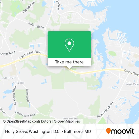 Mapa de Holly Grove