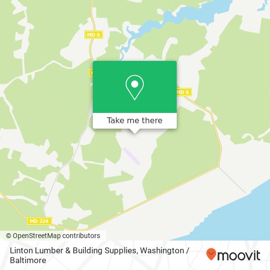 Mapa de Linton Lumber & Building Supplies, 11380 Holly Spring Rd