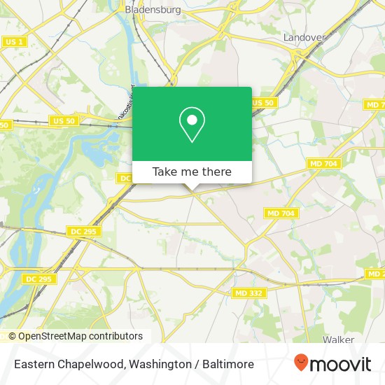 Eastern Chapelwood, Capitol Heights, MD 20743 map