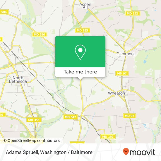 Adams Spruell, Silver Spring, MD 20902 map