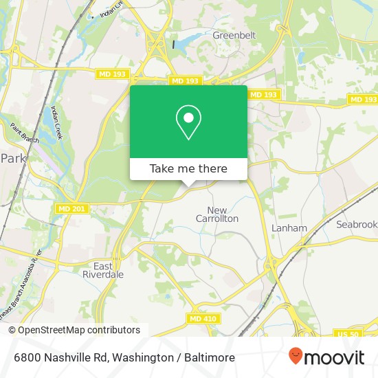 6800 Nashville Rd, Lanham, MD 20706 map