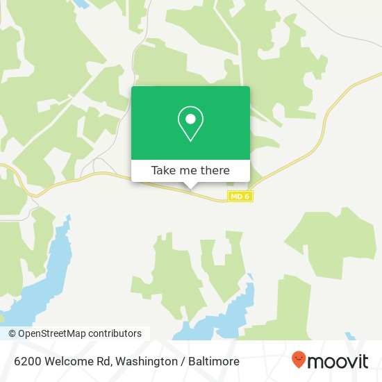 6200 Welcome Rd, Welcome, MD 20693 map