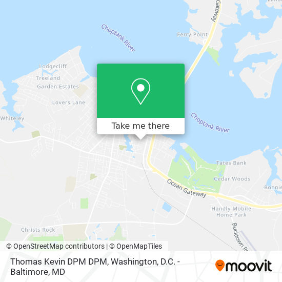 Mapa de Thomas Kevin DPM DPM