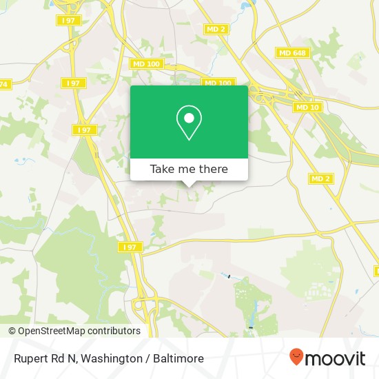 Rupert Rd N, Millersville, MD 21108 map