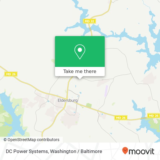 Mapa de DC Power Systems, 1430 Progress Way