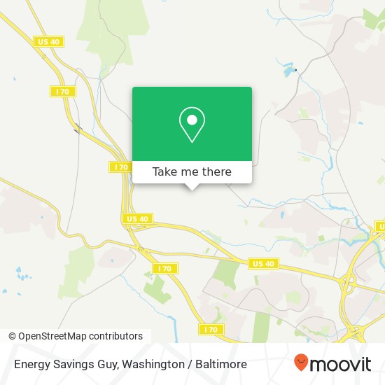 Mapa de Energy Savings Guy, Drought Spring Ct