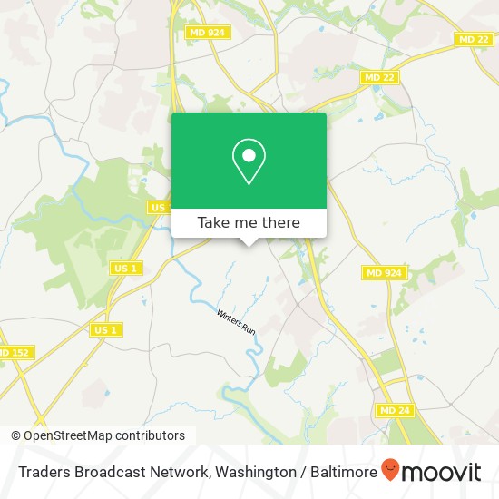 Traders Broadcast Network map