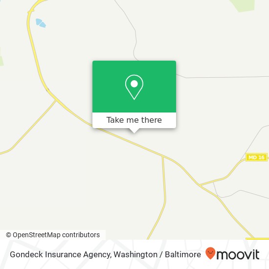 Mapa de Gondeck Insurance Agency, 8543 Legion Rd