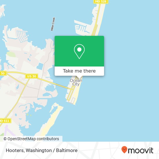 Mapa de Hooters, 501 Atlantic Ave