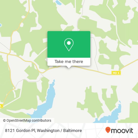 8121 Gordon Pl, Welcome, MD 20693 map