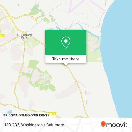 MD-235, Lexington Park, MD 20653 map