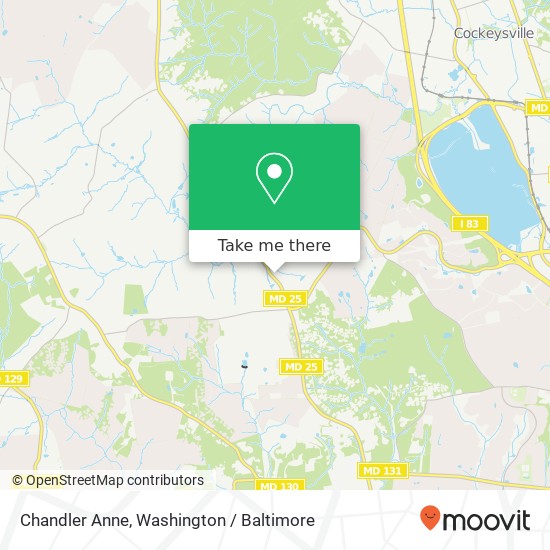 Mapa de Chandler Anne, 11921 Falls Rd