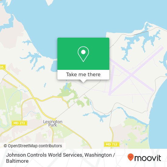 Mapa de Johnson Controls World Services, 47381 Emory Rd