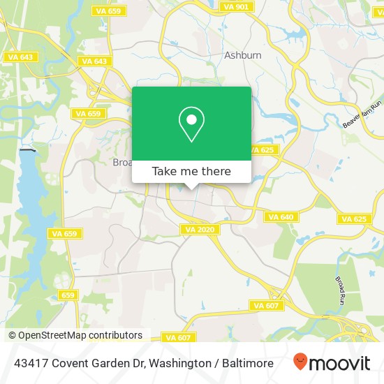 43417 Covent Garden Dr, Ashburn, VA 20147 map