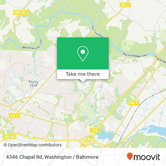 4346 Chapel Rd, Perry Hall, MD 21128 map