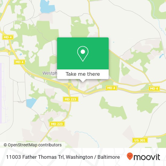 11003 Father Thomas Trl, Upper Marlboro, MD 20772 map