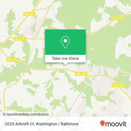 2020 Arbroth Ct, Waldorf, MD 20601 map