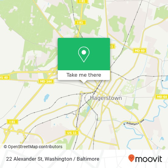 22 Alexander St, Hagerstown, MD 21740 map