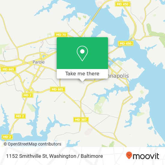 1152 Smithville St, Annapolis, MD 21401 map