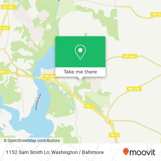 1152 Sam Smith Ln, Lothian, MD 20711 map