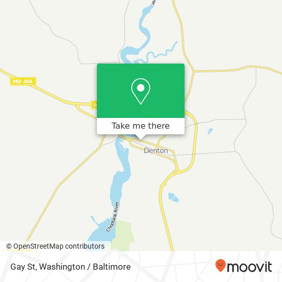 Gay St, Denton, MD 21629 map