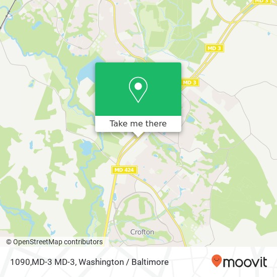 1090,MD-3 MD-3, Gambrills, MD 21054 map