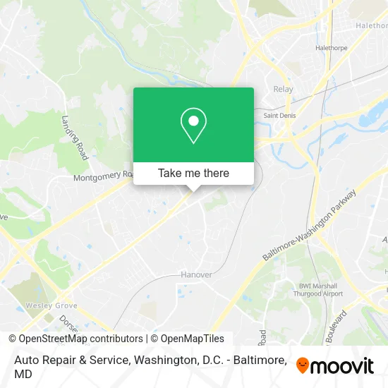 Mapa de Auto Repair & Service
