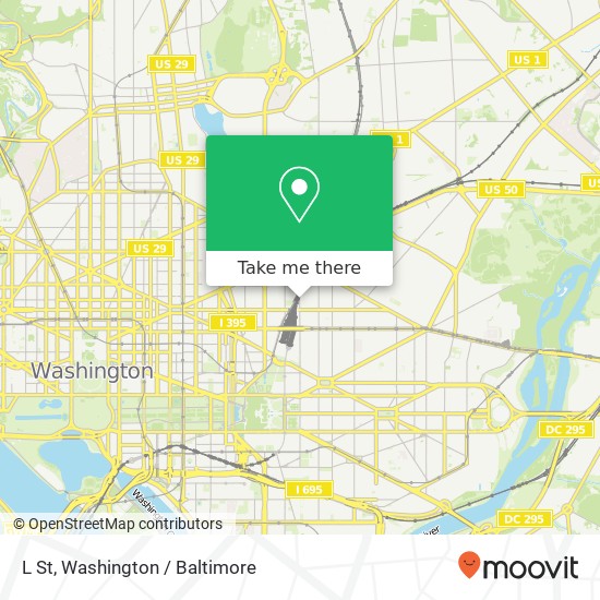 L St, Washington, DC 20002 map