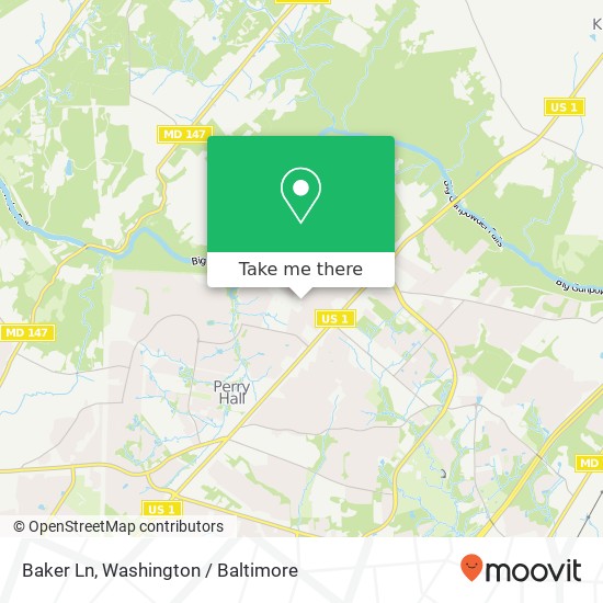 Baker Ln, Nottingham, MD 21236 map