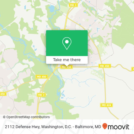 2112 Defense Hwy, Crofton, MD 21114 map