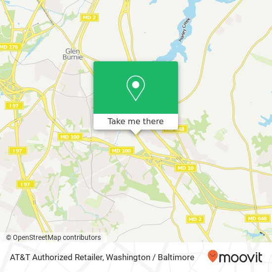 AT&T Authorized Retailer, 7900 Ritchie Hwy map
