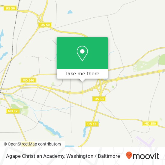 Agape Christian Academy, 208 Tilghman Rd map