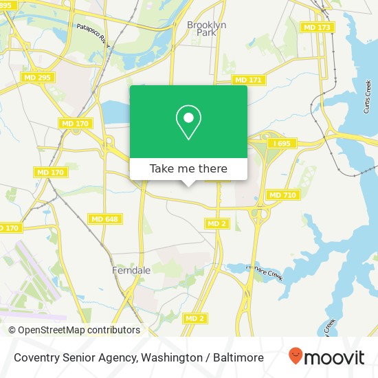 Mapa de Coventry Senior Agency, 6493 Heritage Hill Dr