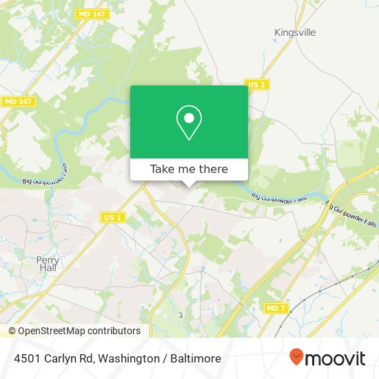 4501 Carlyn Rd, Perry Hall, MD 21128 map