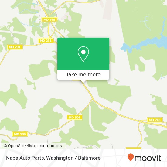 Napa Auto Parts, 1654 Solomons Island Rd S map