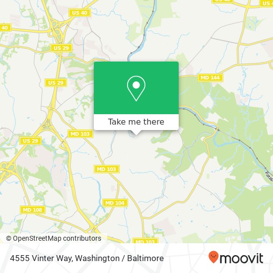 4555 Vinter Way, Ellicott City, MD 21043 map
