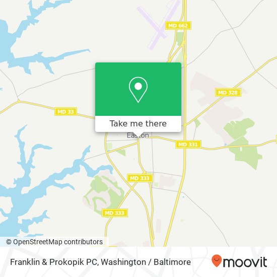Mapa de Franklin & Prokopik PC, 32 S Washington St