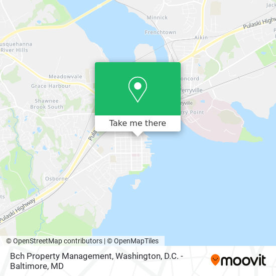 Mapa de Bch Property Management