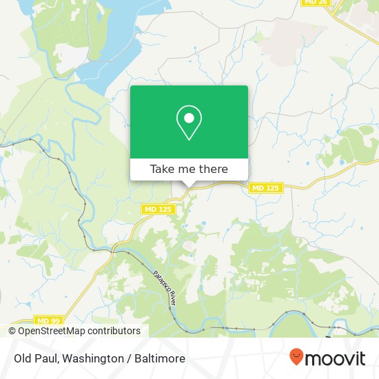 Old Paul, Woodstock, MD 21163 map