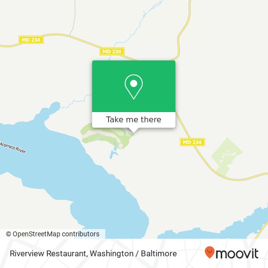 Riverview Restaurant, 35794 Aviation Yacht Club Rd map