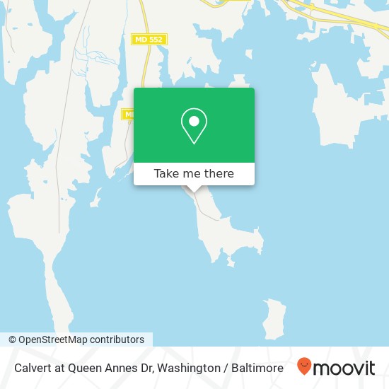 Calvert at Queen Annes Dr, Chester, MD 21619 map
