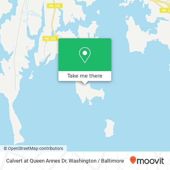 Calvert at Queen Annes Dr, Chester, MD 21619 map