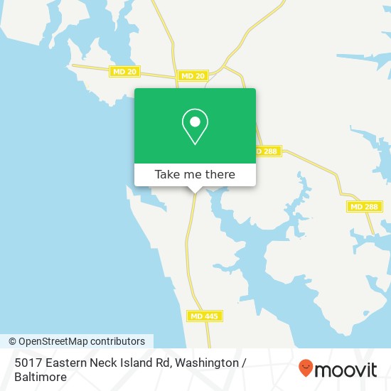 5017 Eastern Neck Island Rd, Rock Hall, MD 21661 map