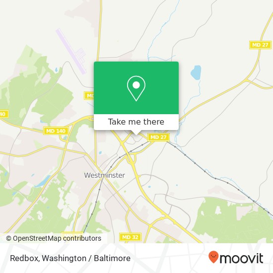 Mapa de Redbox, 280 Woodward Rd