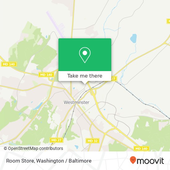 Mapa de Room Store, 250 Englar Rd