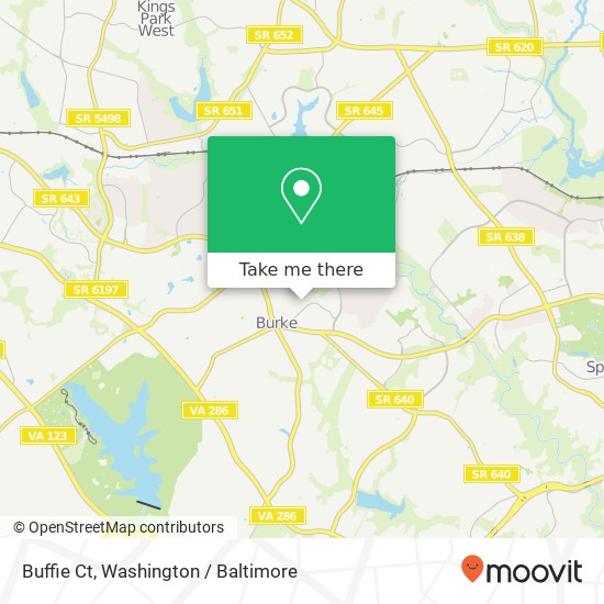 Buffie Ct, Burke, VA 22015 map