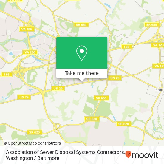 Mapa de Association of Sewer Disposal Systems Contractors, 4468 Oakdale Crescent Ct