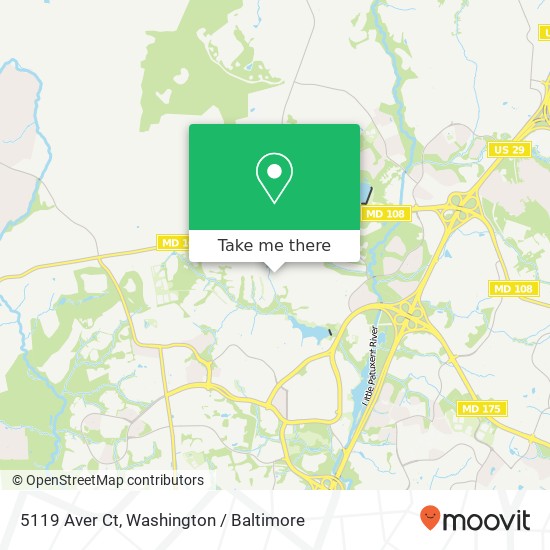 5119 Aver Ct, Columbia, MD 21044 map