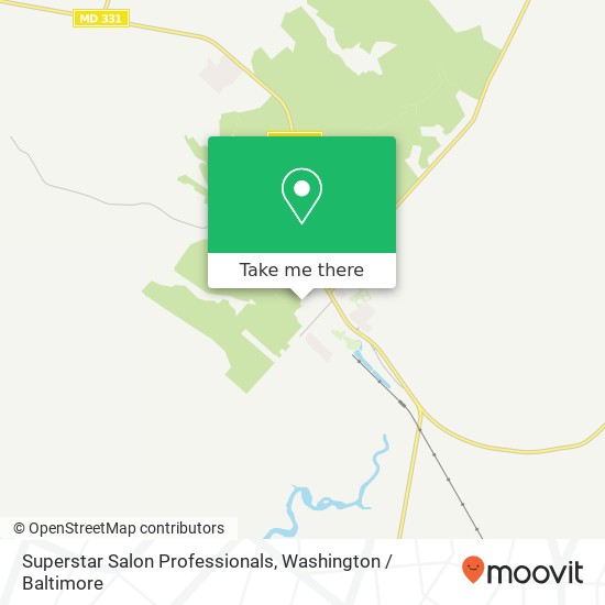 Superstar Salon Professionals map